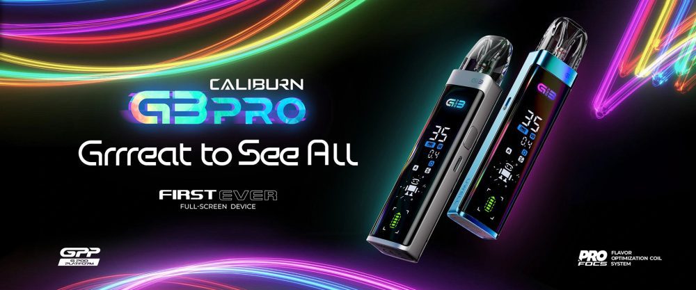 Uwell Caliburn G3 Pro Pod Vape Kit Tidal Vape