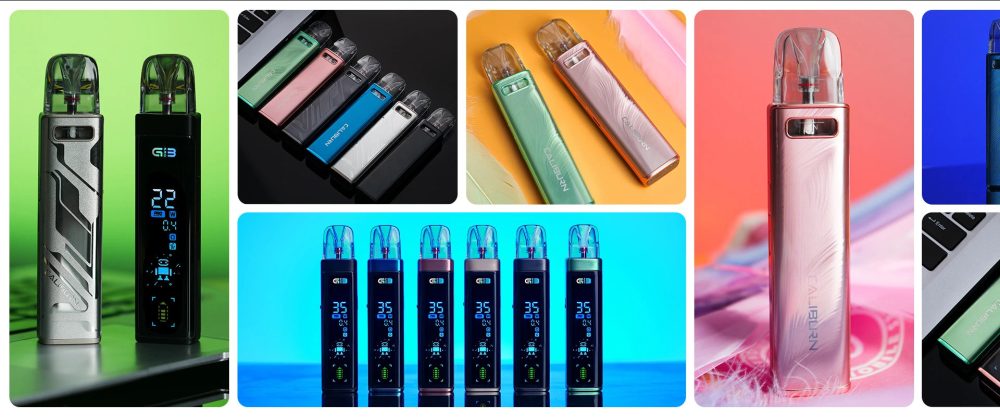 Colours of Uwell Caliburn G3 Pro – Stylish, High-Performance Pod Vape Kit