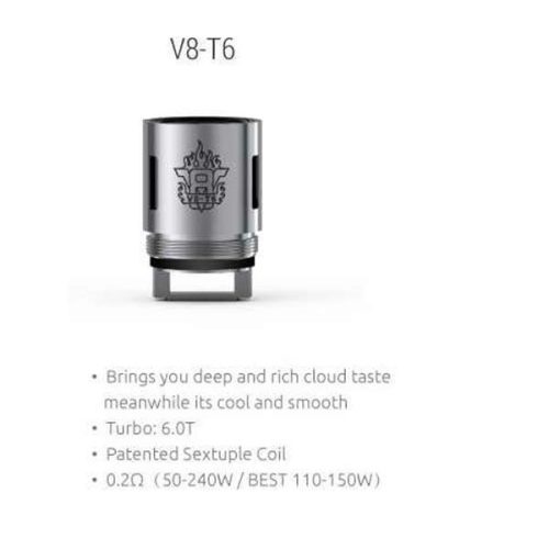 Smok Cloud Beast Coil V8 T6 Sextuple 0.2