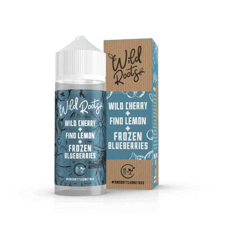 WildRoots UK 100ML 0MG CherryLemonBlueberries