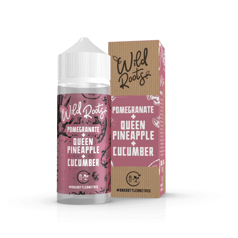 WildRoots UK 100ML 0MG PomegranatePineappleCucumber